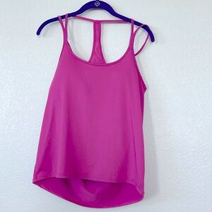 Savvi Quincy bra tank pink medium removable bra pads